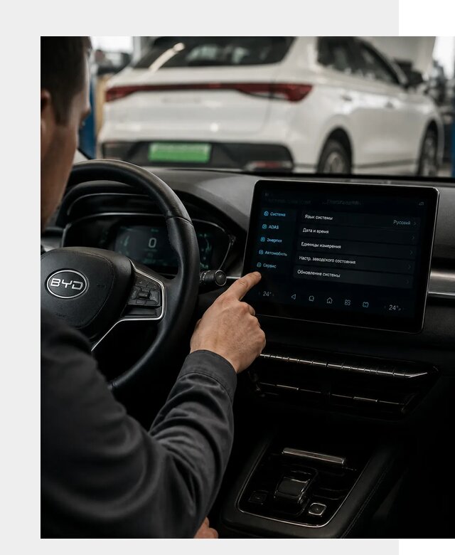 Русификация BYD E2 в Кунгуре от 15281 р. | ФастМобиль-Кнг под ключ