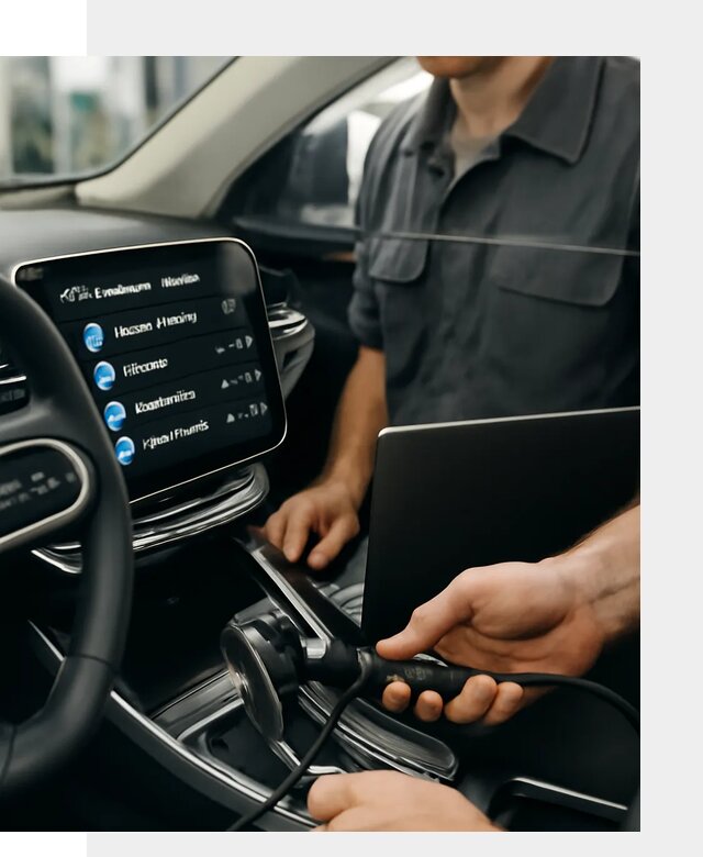 Установка приложений Geely для мультимедиа автомобиля в Кунгуре