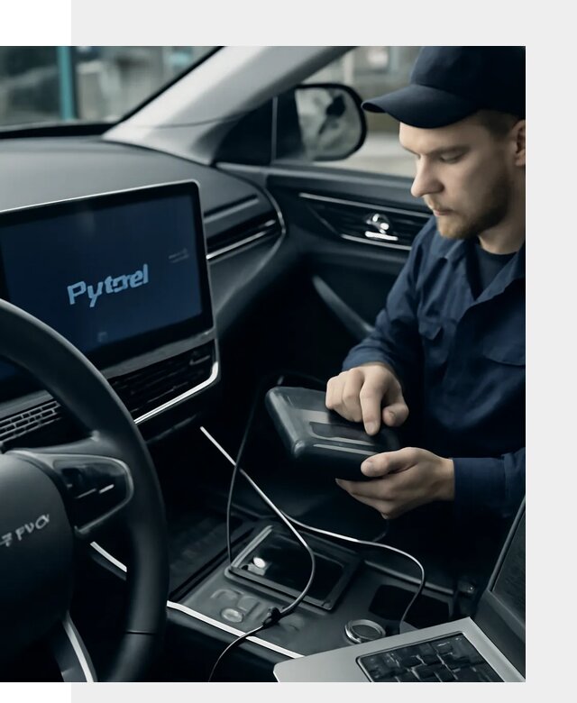 Русификация автомобилей Jetour с адаптацией меню в Кунгуре