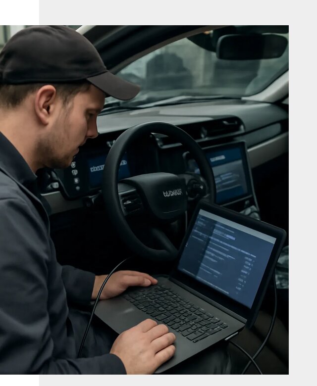 Профессиональная русификация автомобилей Lynk Co в Кунгуре