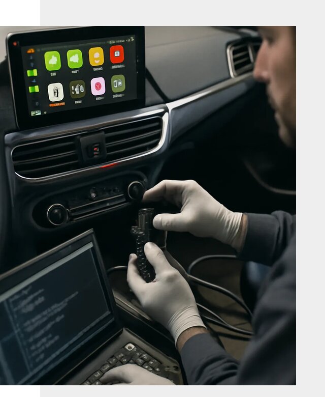 Активация Apple CarPlay в Кунгуре для штатной мультимедиа