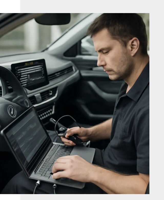 Настройка телематики автомобиля под ключ для авто в Кунгуре