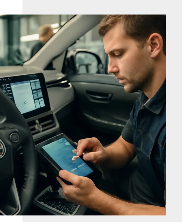 Установка приложений Toyota на мультимедиа в Кунгуре